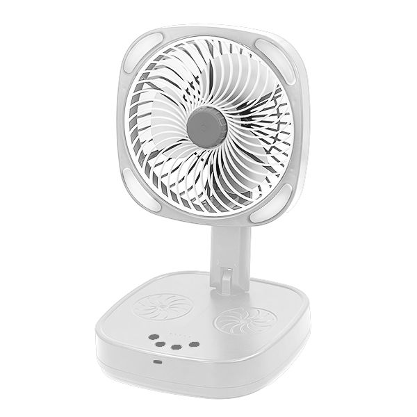 Ventilador de mesa recargable 30x19 cm con luz - ICT 5116822563