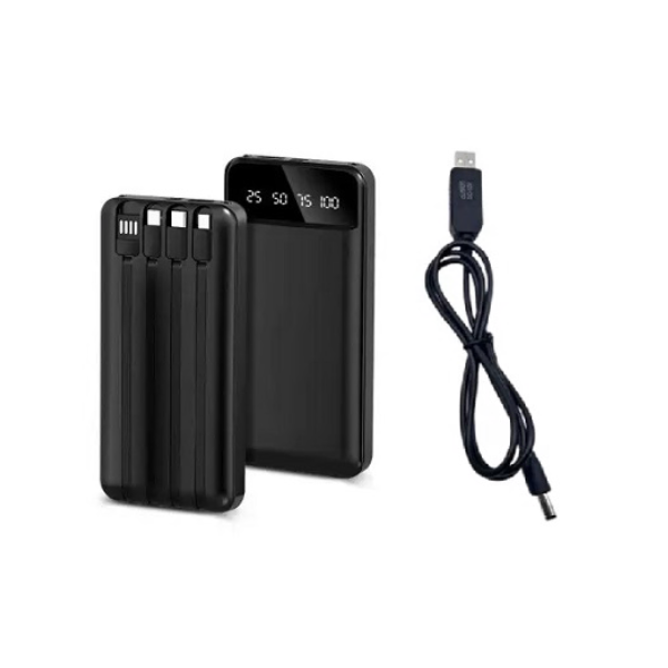 Powerbank 20.000mAh con cable convertidor USB 5V/12V PB20000MHA