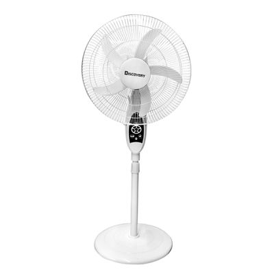 Ventilador pedestal recargable 18" con panel solar - SilverAir 1899-RC