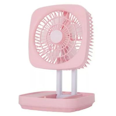 Ventilador de mesa recargable 35x19 cm con luz - ICT