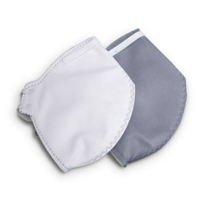 Mascarilla (Tipo Mariposa) Blanca /Gris 8200 (7861199426520) (426568)