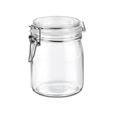 Frasco Vidrio Hermético 1L Gourmet Borgonovo 17209720E – Conservación Segura