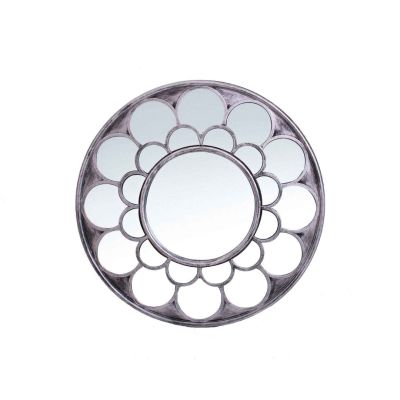 Espejo Decorativo Flor Dorado Surtido BGH – Decoración