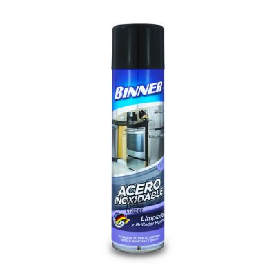 Limpiador Acero Inoxidable Spray Binner