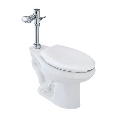 Taza Carlton HET blanco asiento spud plast Briggs