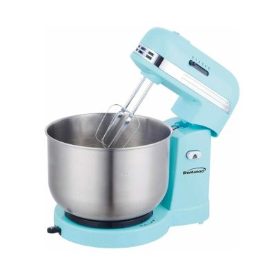 Batidora pedestal 5 velocidades turquesa - Brentwood SM-1162BL