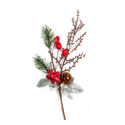 Pick navideño 31 cm – estrella roja Celina