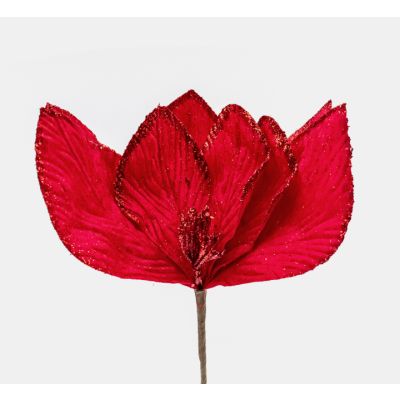 Flor navideña decorativa 25 cm – diseño Celina