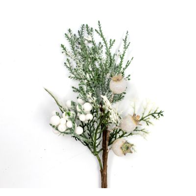 Pick Navideño Nevado 20cm Celina 0660031 – Decoración Invernal