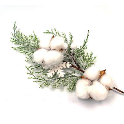 Pick Navideño Nevado Cotton 45cm Celina 0660062 – Estilo Natural