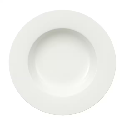 Plato Hondo Plástico 22cm Redondo Blanco Consuplast 2P18041 – Uso Diario