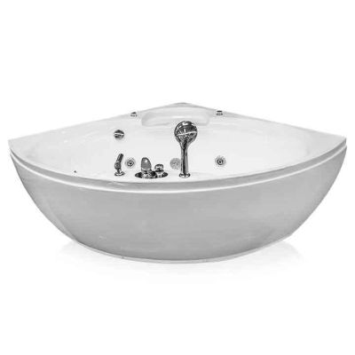 Tina hidromasaje 153x153x60cm blanca Century