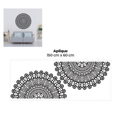 Aplique Adhesivo Mandala Flor Contact