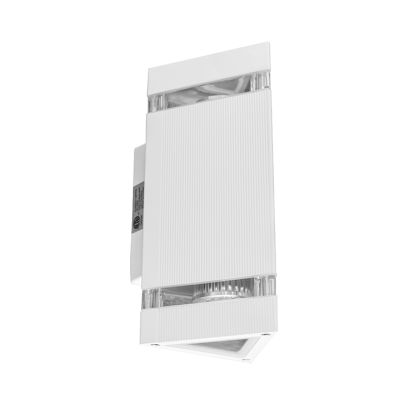 Aplique Exterior GU10 Triangular Blanco IP54 Deko