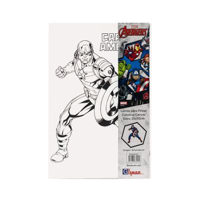 Lienzo Capitán América (20X30cm) Disney (083-0014)