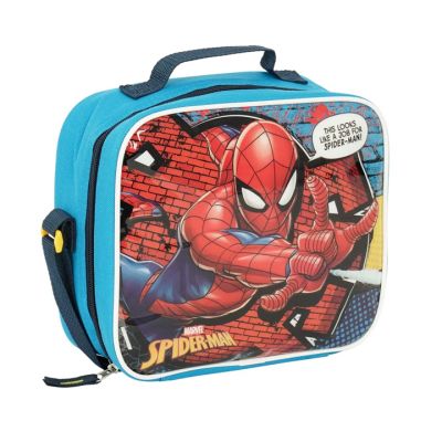 Lonchera Cuadrada Ultimate Spiderman Azul Disney 174942AZ – Conservación Infantil