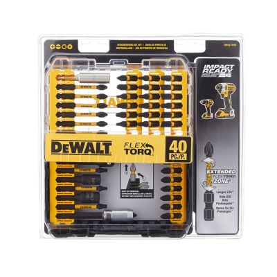 Juego Puntas Atornillar 40 Piezas Dewalt (Dwa2t40ir)