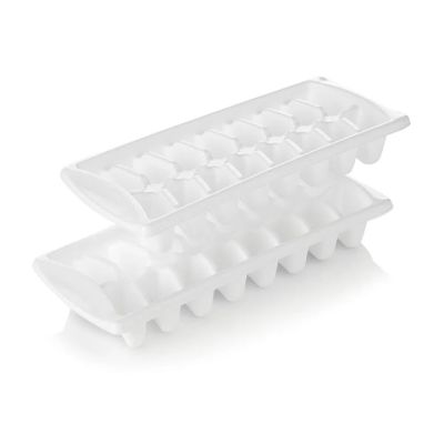 Set Cubetas para Hielo 2 Piezas Blanco Estra 02659 – Conservación Práctica