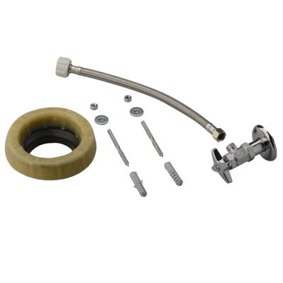 Kit instalación inodoro con llave angular FV