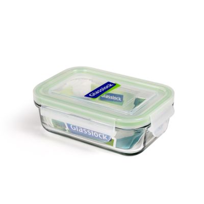 Repostero Vidrio Rectangular 0.4L Glasslock MCRB-040 WRP519 – Organización Compacta