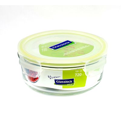 Repostero Vidrio Redondo 0.72L Glasslock MCCB-072 WRP524 – Conservación Hermética