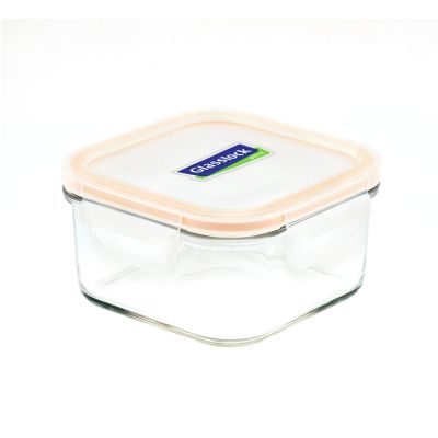 Repostero Vidrio Cuadrado Hermético 2.6L Glasslock MCSB-260 WRP535 – Gran Capacidad