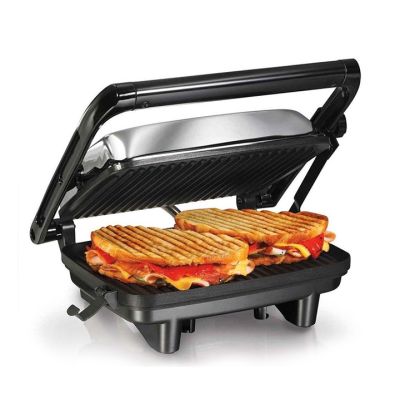 Sanduchera Panini cromada - Hamilton Beach 25460Z