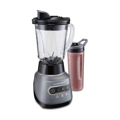 Licuadora 6 velocidades gris con vaso - Hamilton Beach 58181