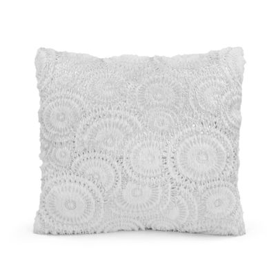 Cojín Silver Felpa 40x40cm Home Life