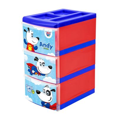 Organizador Útiles 3 Niveles Andy Plast Rey Pract