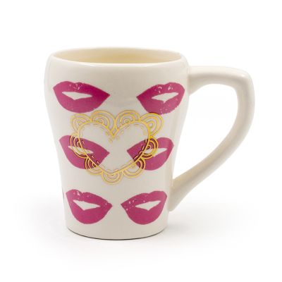 Jarro Cerámica 10oz Besos Home Life 95272 – Estilo Romántico