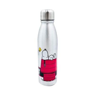 Botella Acero Inoxidable 600Ml Snoopy Hogar Millenium (0305)