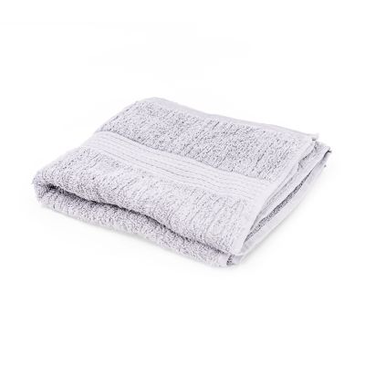 Toalla tocador 48x85 gris hilo peinado HTC (7909301449651)