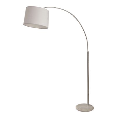 Lámpara de Pie E27 Cromo IKE