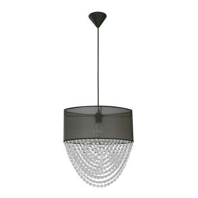 Lámpara Colgante E27 Negra IKE