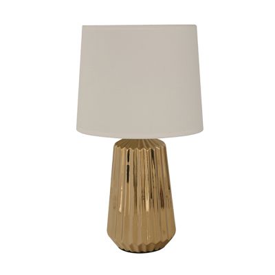 Lámpara de Mesa E27 Dorado IKE