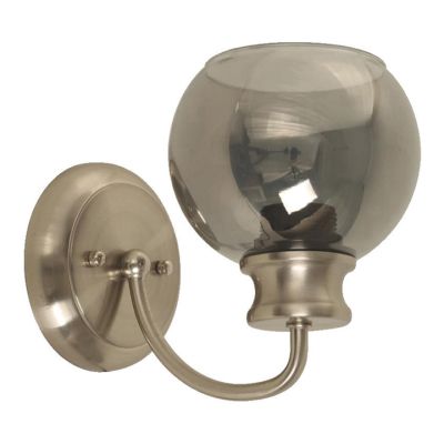 Lámpara de Pared E27 Níquel Satin IKE