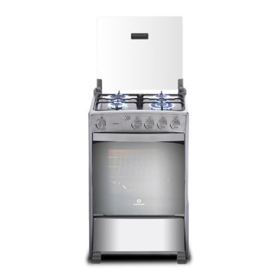 Cocina a gas 4 quemadores 61 cm cromada - Granada Zafiro Indurama