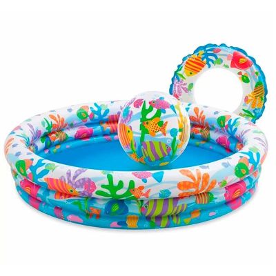 Piscina Inflable Set (3 Piezas) Multicolor Intex (800-59469)