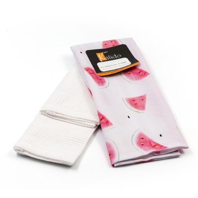 Set Limpión de Cocina 2 Piezas Sandía 40x50cm Kal KH-002SANDIA – Estilo Colorido