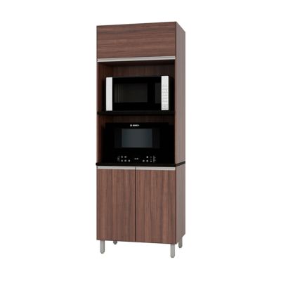 Modular Torre Evidence Color Café Claro (3 Puertas) (2 Espacios) Kmx (E72720)