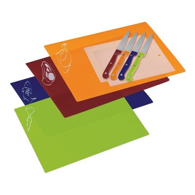 Juego de Cuchillos con Tablas de Picar PCC-1000CB – Kit Completo