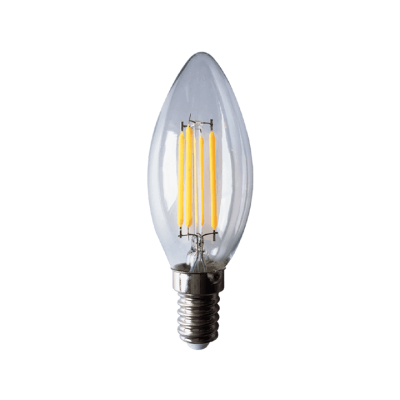 Foco Led Filamento Vela (4W-2.7K) E14 Sylvania