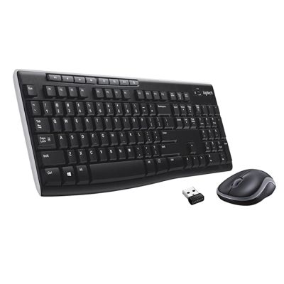 Teclado y Mouse Inalámbrico Unifiying Logitech (Mk270)