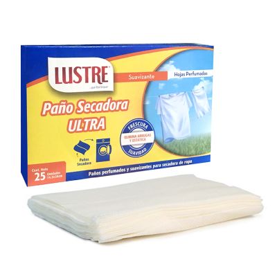 Paños Secadora Ropa Lustre