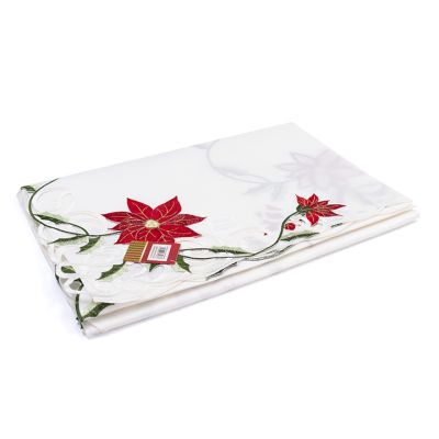 Mantel Nav. 183X33cm White Miro