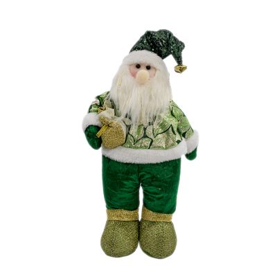 Muñeco navideño parado 44 cm – color verde ML