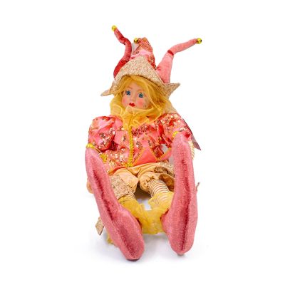 Arlequin Niño 43Cm Goldrose con Movimiento Musical Maranelo (Sz2312-118)