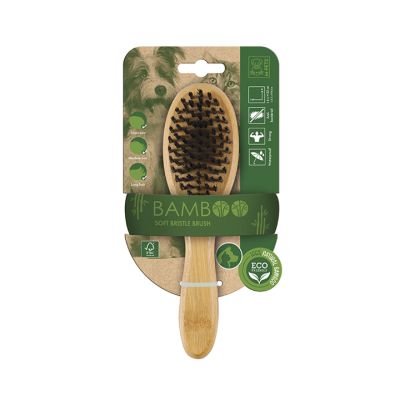 Cepillo Mascotas Cerdas Suaves M-Pets