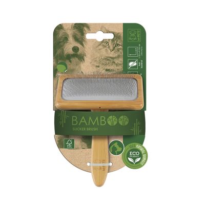 Cepillo Quitapelo Bambú Natural M-Pets